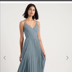 NWT Jenny Yoo Kimi dress in Mayan Blue